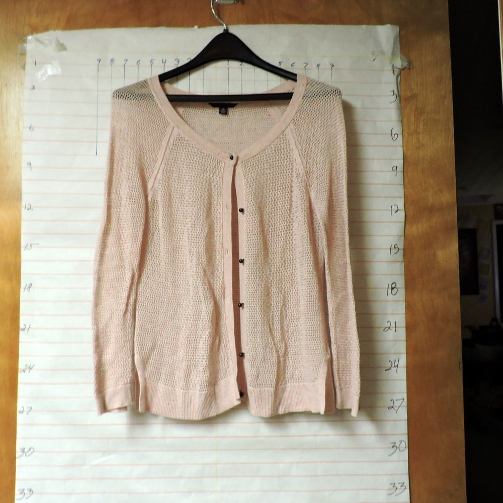AMERICAN EAGLE OUTFITTERS women's cardigan pink, size L